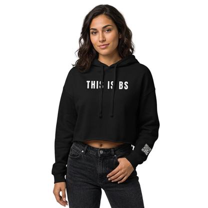 Balcksheep Crop Hoodie