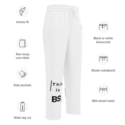 Wide-leg joggers