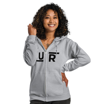 FU cancer - Unisex heavy blend zip hoodie