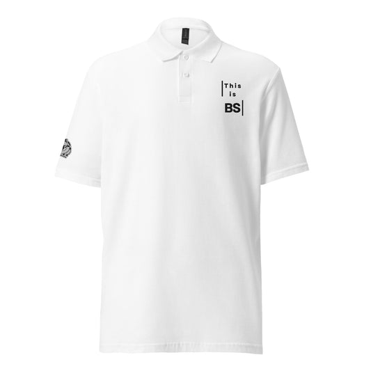 Men's unisex pique polo shirt