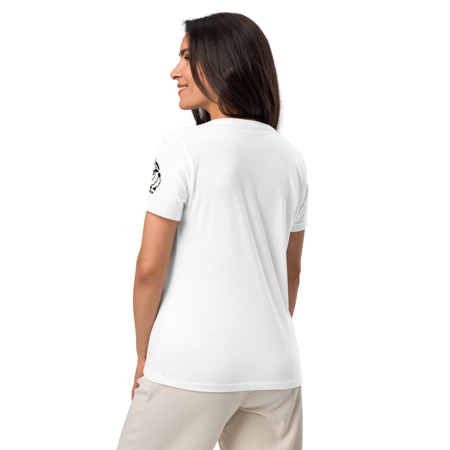 Women’s relaxed v-neck t-shirt